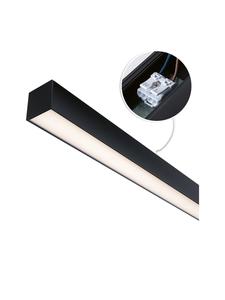 Paulmann Светильник Linion Power Channel 1 м 17 Вт 3000K 100 ВА DC 24 В RAL 9004 сигнальный черный