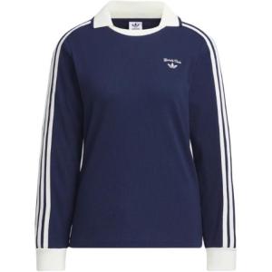Adidas Originals Ретро поло для женщин Dark Indigo