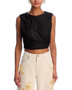 Майка Mesh Twist Tank FRAME, черный