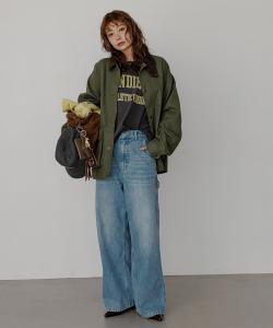 Футболка с длинным рукавом и пигментированным логотипом Bayflow, цвет [Web Exclusive] Navy 88