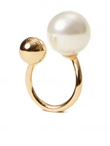 Латунное кольцо Twinset, золотистый