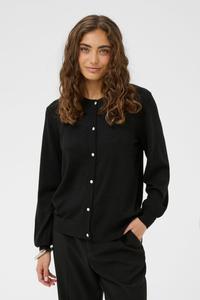 CULTURE Кардиган 'CUfay' вязаный черный