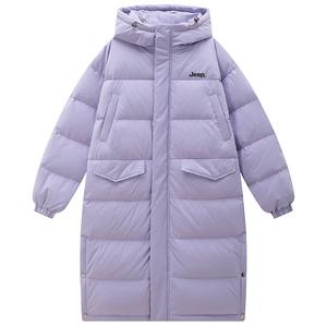 Jeep Унисекс пуховик, Purple