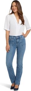 Джинсы NYDJ Women's Marilyn Front Patch Pockets, Bastille Sea