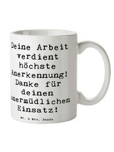 Кружка с надписью Спасибо, воспитатель белого цвета Mr. & Mrs. Panda
