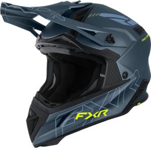 Шлем FXR Helium Prime, Dark Steel/Hi Vis