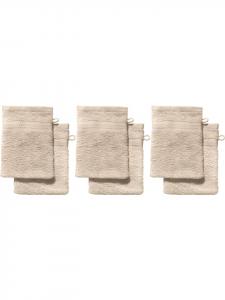 Redbest  Махровые рукавицы для мытья посуды, набор из 6 штук, Чикаго, бежевый цвет