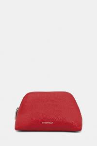 Кожаная косметичка Coccinelle, красный