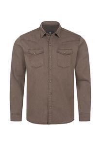 Джинсовая рубашка-рубашка Rock Creek, коричневый