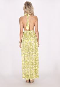 Платье макси IZIA, зеленый