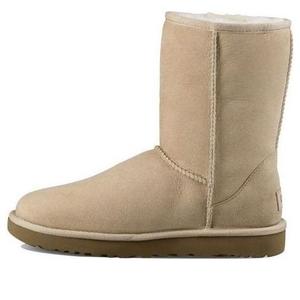 (WMNS) Классические короткие сапоги UGG Classic Short II на флисовой подкладке 1016223-SAN