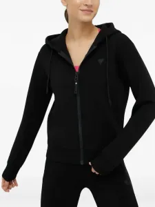 Худи с логотипом GUESS USA, черный