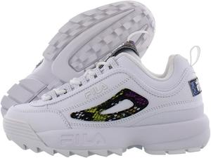 Женские кроссовки Fila Disruptor II Premium, белый/черный