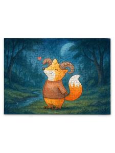 Mr. & Mrs. Panda Дизайн в стиле головоломки «Овен» с астрологическими мотивами, выполненный в белом цвете