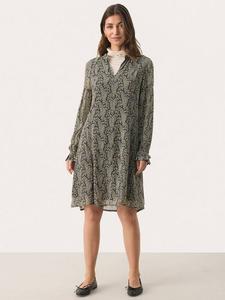 Шифоновое платье botella Part Two, зеленый/разноцветный