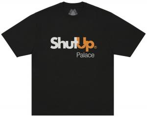 Футболка Palace Shut Up, черная