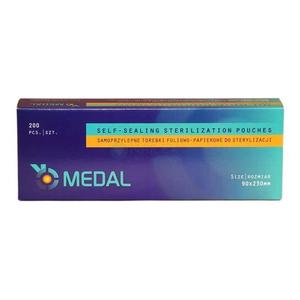 Пакеты для стерилизации инструментов 90х230 200 шт., MEDAL S.C.