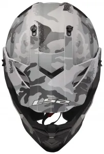 Детский внедорожный шлем LS2 Youth Gate II для карабина LS2 Helmets, черный камуфляж