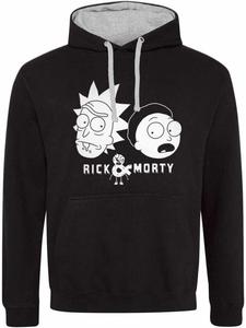 Худи Rick and Morty, черный