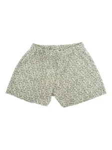 Шорты с цветочным принтом Il Gufo, зеленый