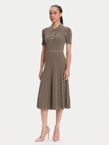 Вязаное платье regular fit MT5834F33D Michael Michael Kors, бежевый