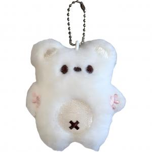 Милые плюшевые медведи с пищалкой высота 9см ROUERXIONG