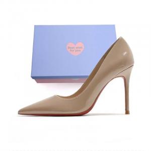 Xingdiman Тонкие каблуки женские на шпильке - нюд 8 см, цвет Nude 8CM