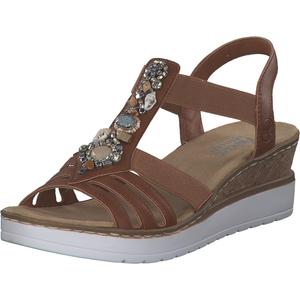 Сандалии rieker Plateau Sandaletten, цвет cayenne