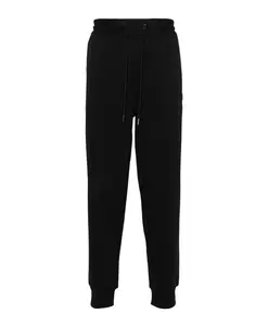 Спортивные штаны с металлическим логотипом Hugo, черный