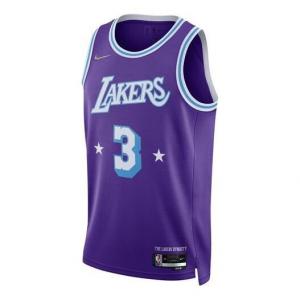Майка Nike x NBA LA Lakers 21-22 Jerseys 'Anthony Davis 3', фиолетовый