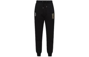 Трикотажные спортивные штаны мужские черные Evisu, черный