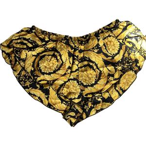 Барокко принт бикини боттомы VERSACE, черный