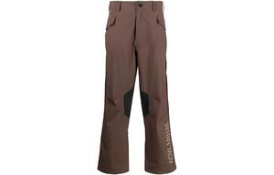 A COLD WALL* прямые карго-брюки A-COLD-WALL*, темно-коричневый