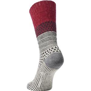 Повседневные носки Popcorn Cable Crew женские Smartwool, цвет Tibetan Red