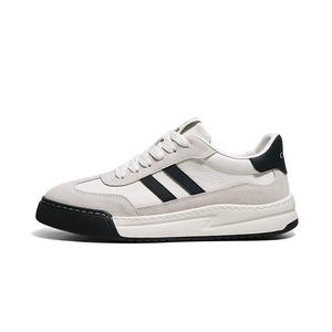 Кроссовки CAMEL Skateboarding Shoes Men Low-top, белый/черный