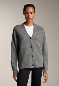 Кардиган OYSHO SOFT KNIT BUTTON, Light Grey