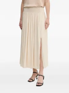Миди-юбка с разрезом Marc Aurel, бежевый