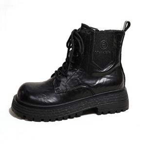 Короткие ботинки Martin 5 см женские Ouumeis, Black