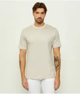 Футболка regular fit Eleventy, бежевый