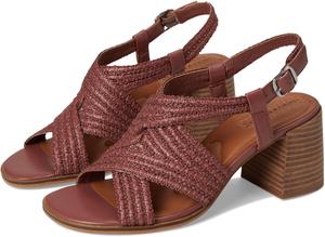 Сандалии Lucky Brand Sasina Cut Out Heeled Sandals, цвет Rose Dusk