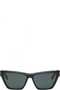 Черные солнцезащитные очки SL M103 Saint Laurent