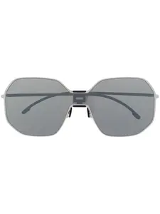 Солнцезащитные очки в массивной оправе Mykita, серый