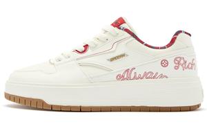 QIAODAN Кроссовки для скейтбординга, увеличивающие рост, износостойкие, нескользящие, бежевые, мужские