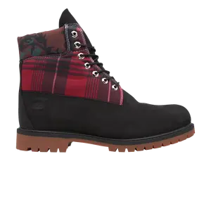 Ботинки Timberland 6 Inch Heritage, черный / красный