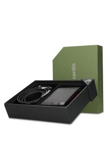 Pierre Cardin Кошелек и пояс, черные