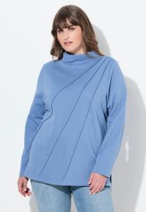 Толстовка Ulla Popken Sweatshirt, Cornflower Blue/Blue