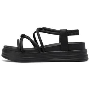 Сандалии с одним ремешком 5 см женские DAPHNE, Black