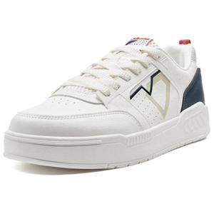 XTEP Низкие кроссовки для скейтбординга Innovation Coverage, устойчивые к истиранию и скольжению, мужские, белые, синие