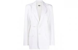 Деловой костюм женский белый Mm6 Maison Margiela