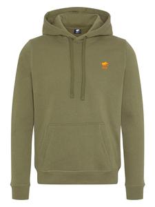 Базовая толстовка/худи темно-зеленого цвета Polo Sylt